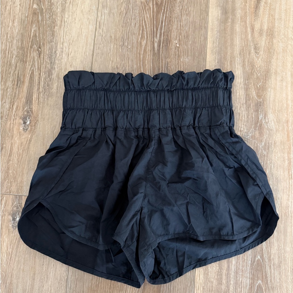 FP Movement by Free People Black High-Waisted Shorts